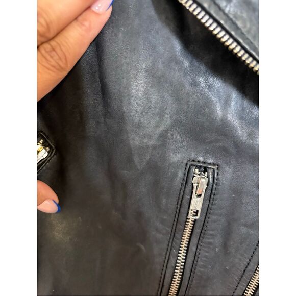 Quince Leather Motorcycle Jacket - Picture 6 of 10